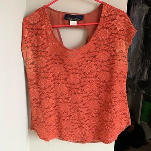 Flowy lace top